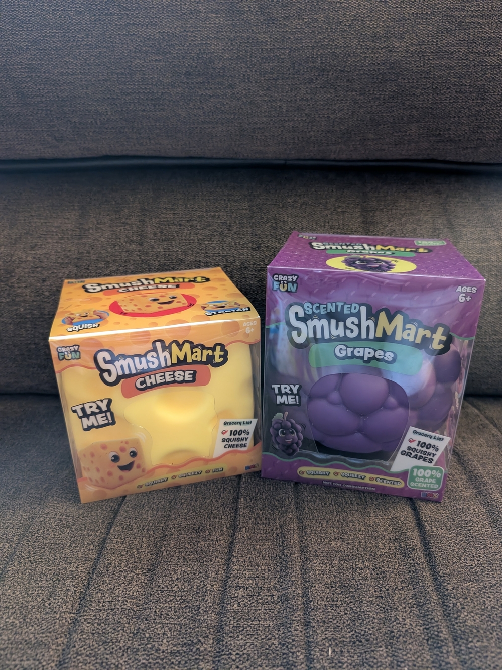 Smushmart Cheese & Scented Grapes